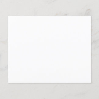 Blank comment card