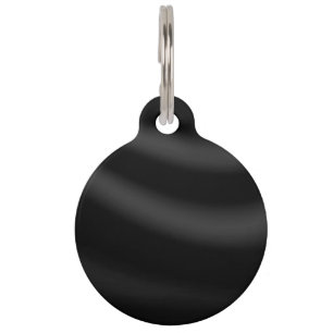 BLANK CREATE YOUR OWN BLACK PET ID TAG