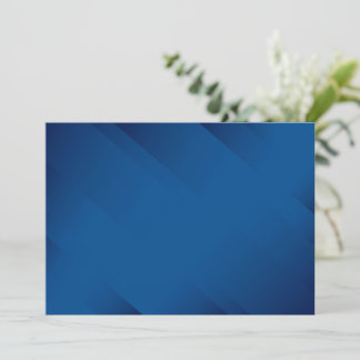 BLANK CREATE YOUR OWN BLUE INVITATION