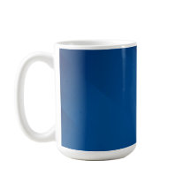 BLANK CREATE YOUR OWN BLUE MUG