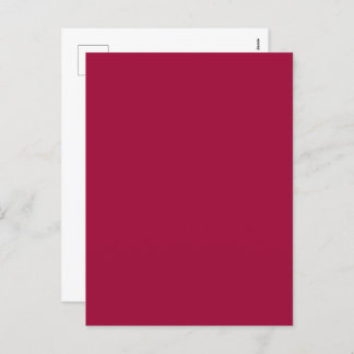 Blank Create Your Own - Cherry Red Holiday Postcard