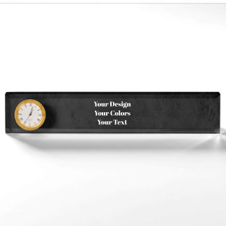 Blank - Create Your Own Custom Nameplate