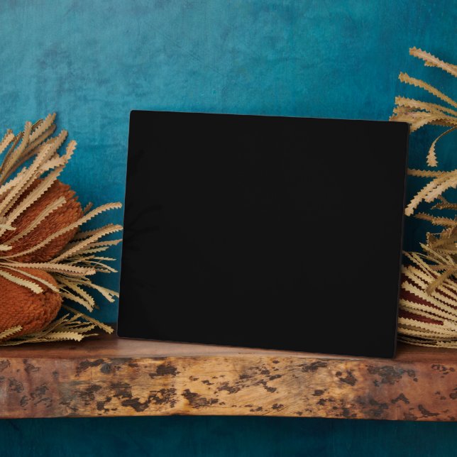 Blank Create Your Own Custom Plaque (Side)