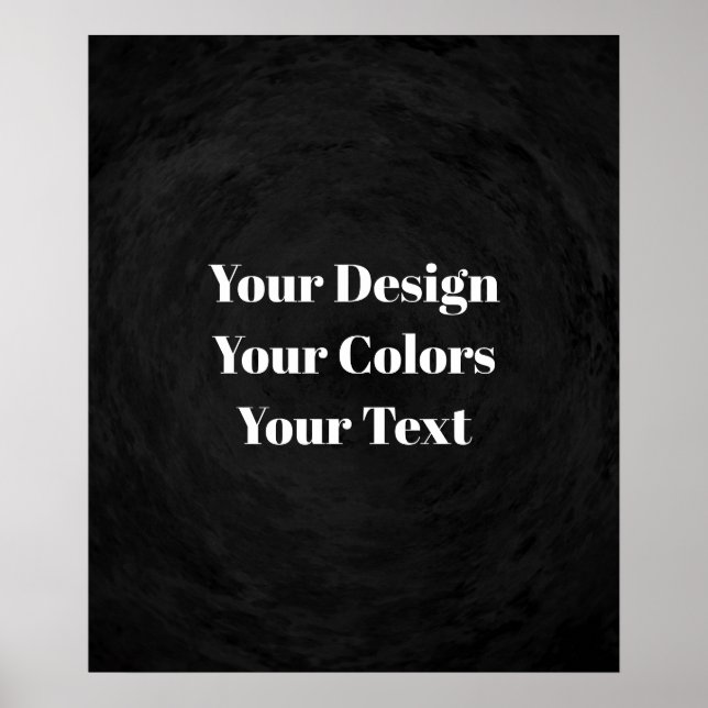 Blank - Create Your Own Custom Poster (Front)
