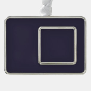 Blank - Create Your Own Custom Silver Plated Framed Ornament