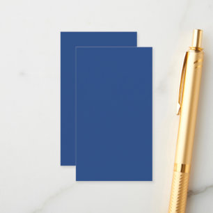 Blank Create Your Own - Deep Blue Enclosure Card