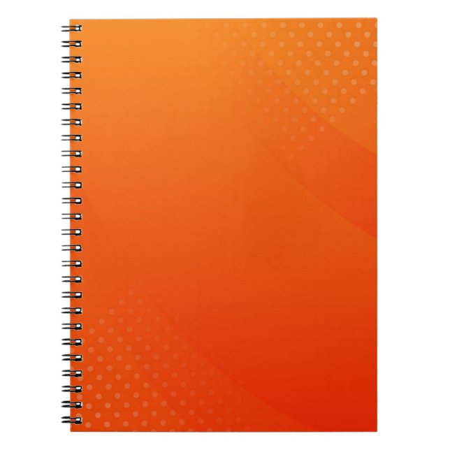 BLANK CREATE YOUR OWN ORANGE JOURNAL (Front)