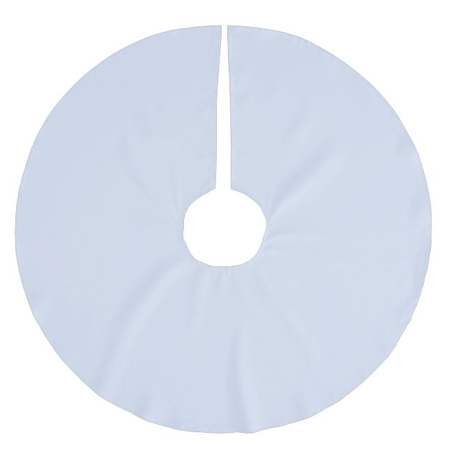 Blank Create Your Own Paper Brushed Polyester Tree Skirt (Front)