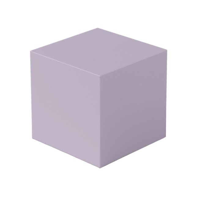 Blank Create Your Own Paper Cube (Front Angled)