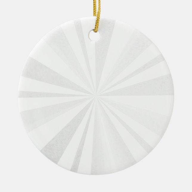 Blank - Create Your Own Personalised Ceramic Ornament (Front)