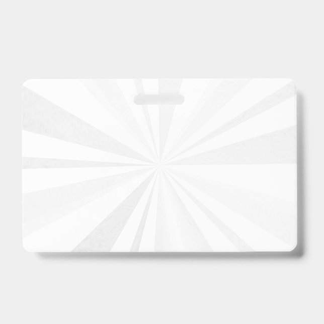 Blank - Create Your Own Personalised ID Badge (Front)