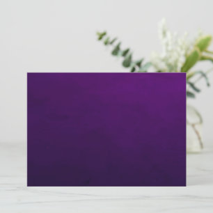 BLANK CREATE YOUR OWN PURPLE INVITATION