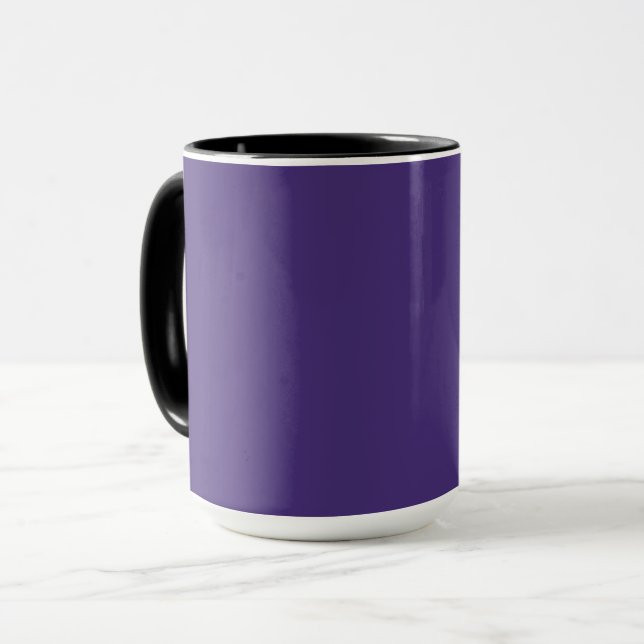 Blank Create Your Own - Violet Mug (Front Left)