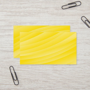 BLANK CREATE YOUR OWN YELLOW BUSINESS CARD