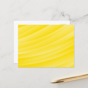 BLANK CREATE YOUR OWN YELLOW POSTCARD