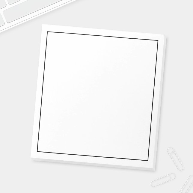 Blank Custom Colour Notepad (Creator Uploaded)