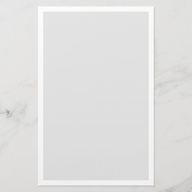 Blank Custom Colour Stationery (Front)