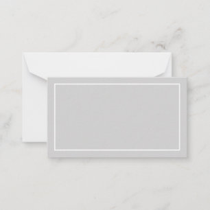 Blank Custom Colour Wedding Advice and Wishes Card