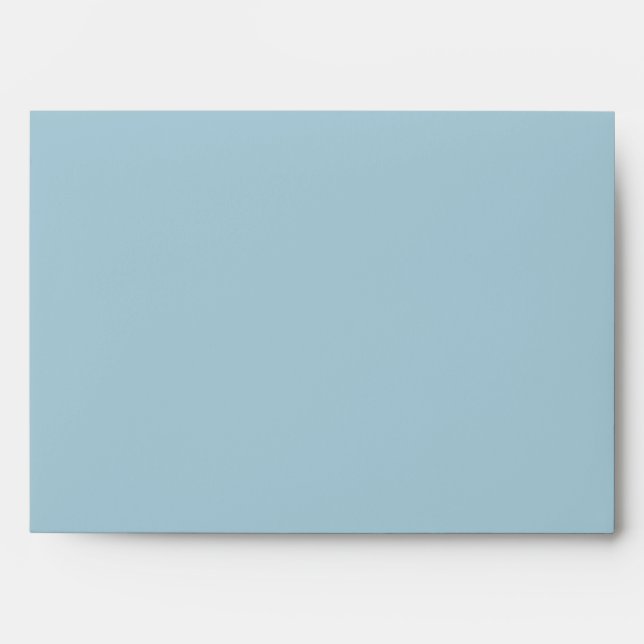 Blank Customisable Blue Envelope (Front)
