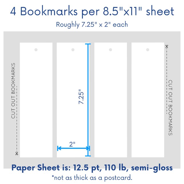 Blank Design Your Own Bookmark Template (Creator Uploaded)