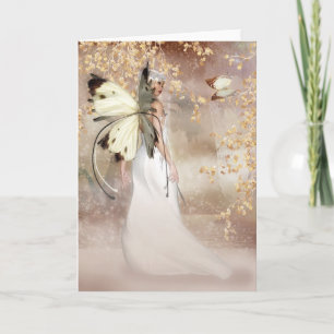 Blank Fantasy Fairy Art Card - The Spirit Of Dawn