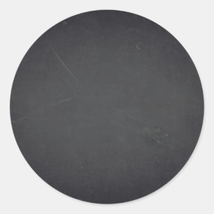 Blank Faux Chalkboard Customise Text Every Package Classic Round Sticker