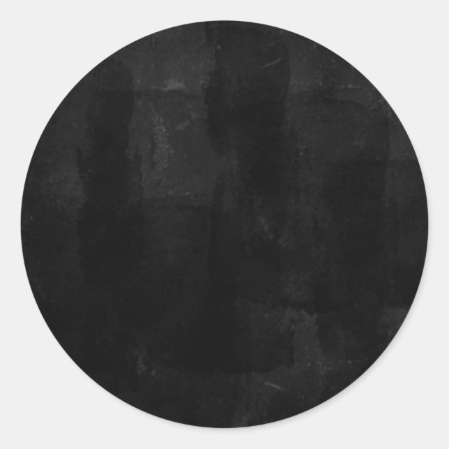 Blank Faux Chalkboard Customise Text Every Package Classic Round Sticker (Front)