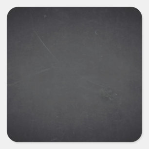 Blank Faux Chalkboard Customise Text Every Package Square Sticker