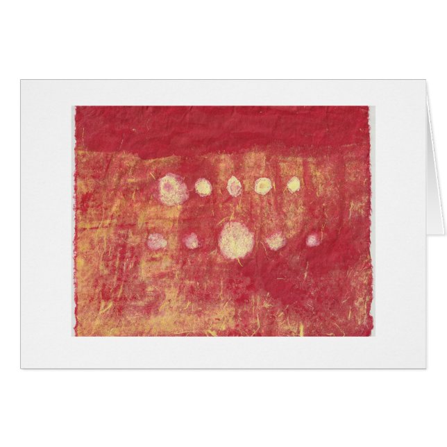 Blank fine art card (Front Horizontal)