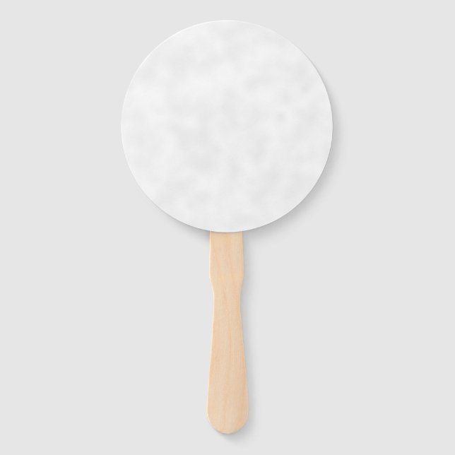 Blank For You To Customise - Hand Fan (Front)