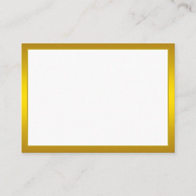Blank Gold Mummy Advice Card Wedding, Wife, Bride (Front)