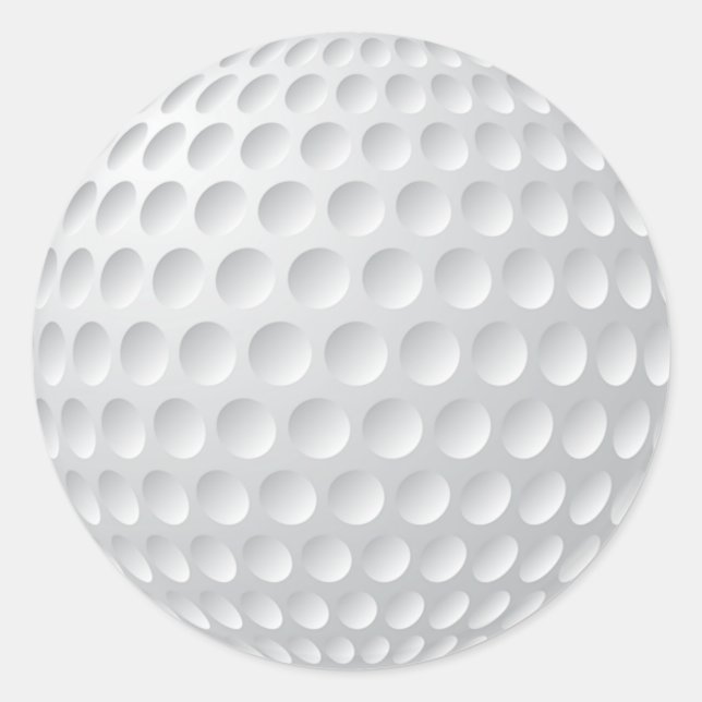 Blank Golf Stickers or Customise it (Front)
