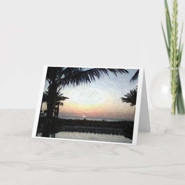 Blank Greeting Card (Front)