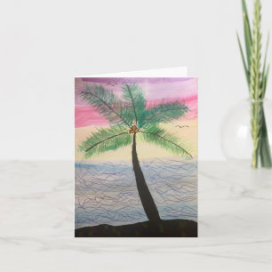 Blank greeting card for any occasion