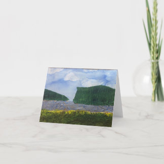 Blank greeting card for any occasion (landscape)