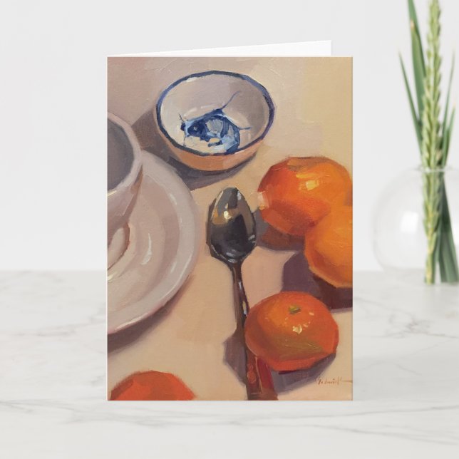 Blank greeting card, original art by Sarah Sedwick Card (Front)