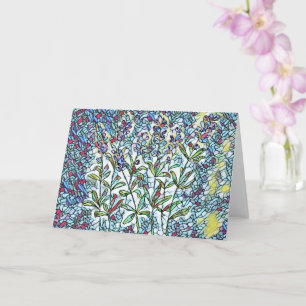 Blank Greeting Card - SG Lavender