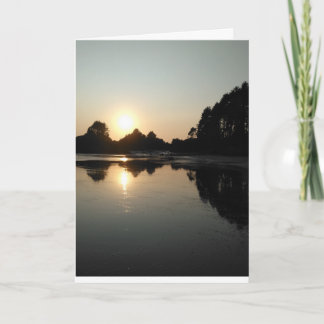 Blank Greeting Card- Tofino Sunset Card
