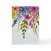 Blank greeting/ thank you card