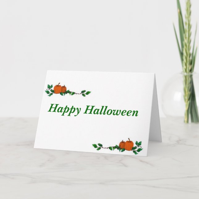 Blank Halloween Card (Front)