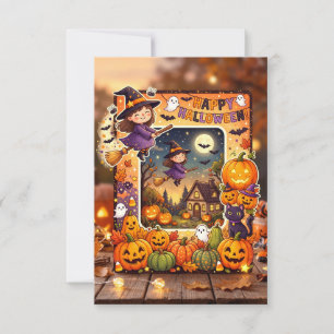 Blank Halloween Invitation Card 2026 #1