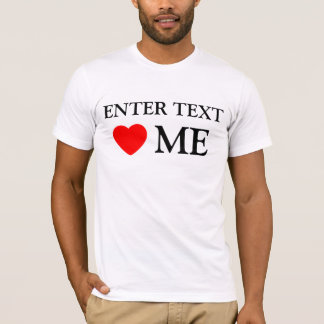 blank heart me template T-Shirt