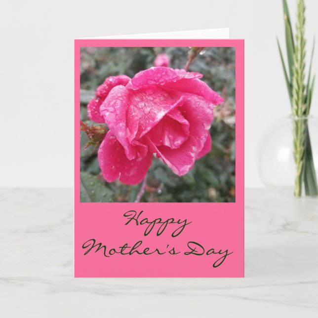 Blank Inside - Happy Mother's Day Card (Front)
