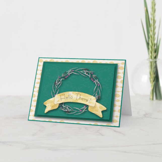 Blank Inside Note Card (Front)