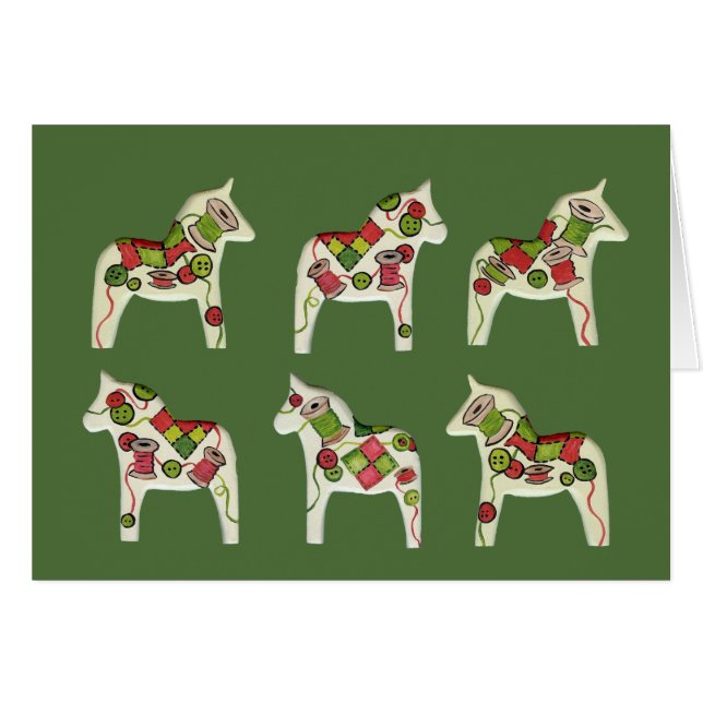 Blank Inside Quilting Card (Front Horizontal)