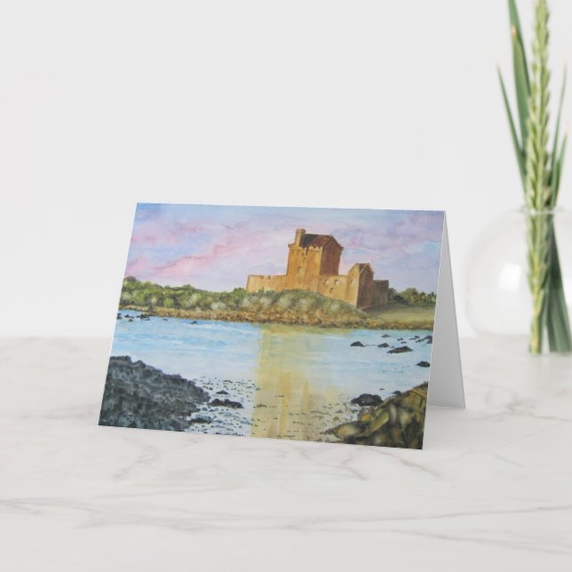 Blank Irish Castle Greeting Card (Front)