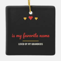 Blank Is My Favourite Name Personalised