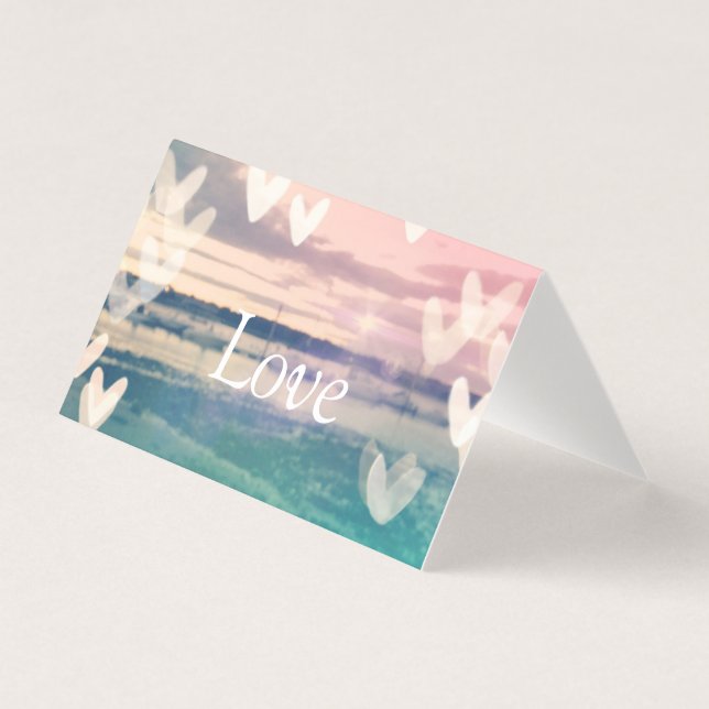 Blank "Love" Greeting Cards (Front)