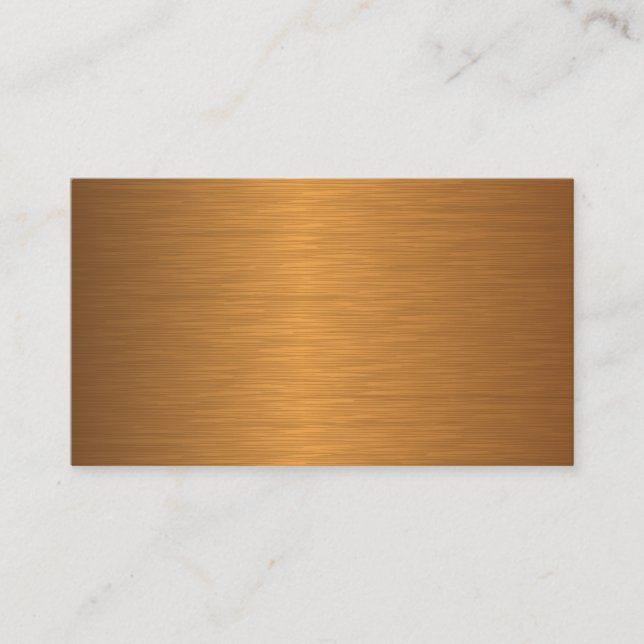 Blank Metallic Business Cards (Front)