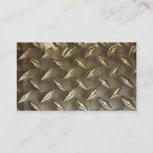Blank Metallic Look Business Cards